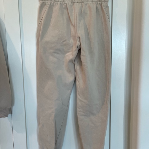 Nike Sportswear Club Fleece Hoodie & Jogger Set in Hemp Beige | Youth Medium - Picture 9 of 11